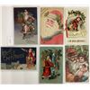 Image 2 : Santa Claus Christmas Holiday Greeting Postcards 24 Cards