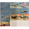 Image 1 : Keep'em Flying Military Linen Plane Postcards 10 Cards