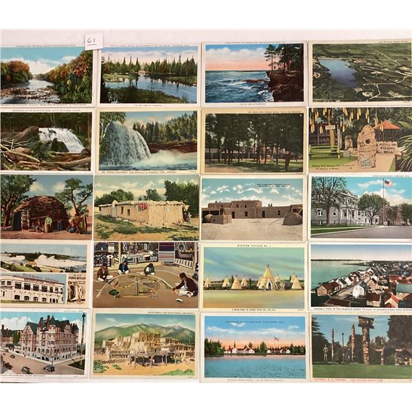 American Indian 220 Postcards