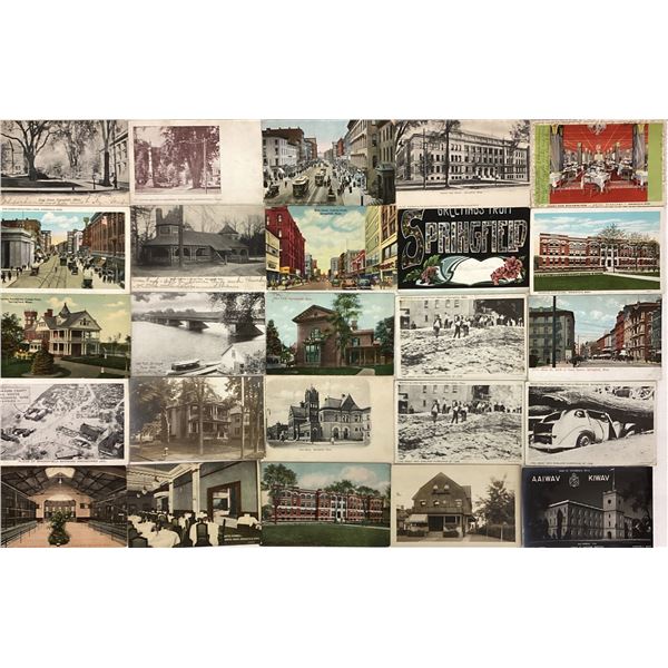 Springfield, Massachusetts 250+ Postcards
