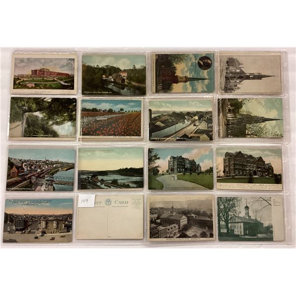 Easton, Pennsylvania Album 110+ Postcards