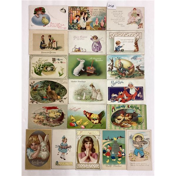 Easter Holiday Greeting Postcards Approx. 75