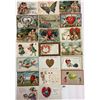 Image 1 : Valentine's Day Holiday Greeting Postcards 50+