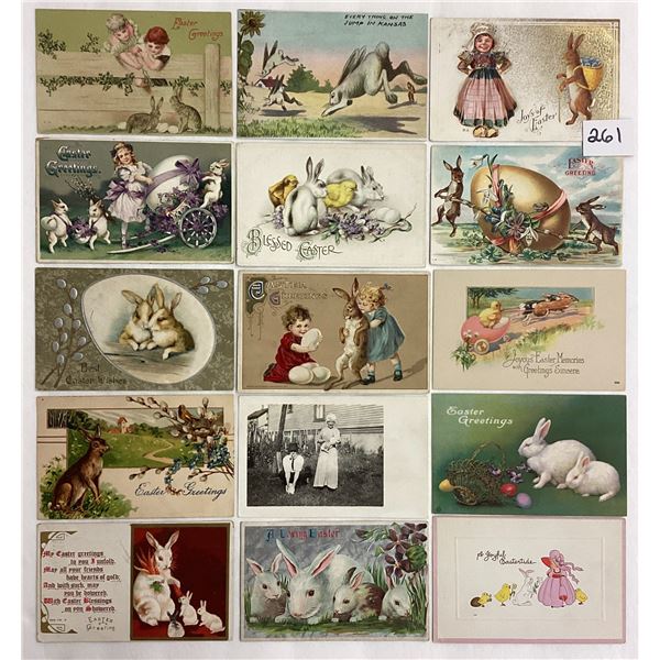 Easter Holiday Greeting Postcards All with Rabbits 50+ Postcards