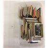 Image 1 : Box of 70+ Mini Postcard Folders - Binders - Etc.