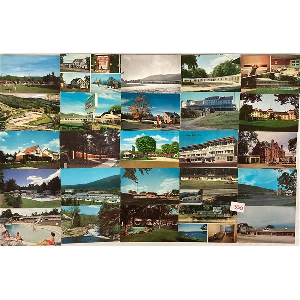 New Hampshire 90 Hotel & Motels Postcards