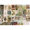 Image 1 : Misc. Holiday Greeting Lot Approx. 130 Postcards