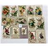 Image 1 : Novelty - Silk Klein Flower Postcards 14