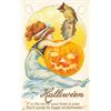 Image 14 : Halloween Holiday Greeting Postcards 15