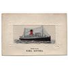 Image 1 : 2 Woven In Silk Ship Postcards