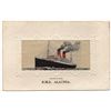 Image 2 : 2 Woven In Silk Ship Postcards