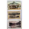 Image 1 : 7 Early & Photo Merry-go-round & Carousal Postcards