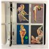 Image 2 : Hotcha Set of 65 Mutoscope Pin Up Girl Arcade Card Album