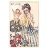 Image 8 : Set of the 12 Months Art Nouveau by Mauzan Angel Postcards