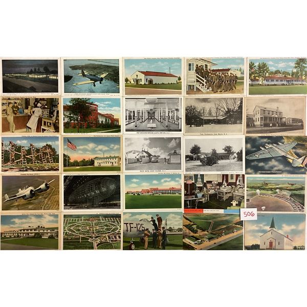Postcard Base Military Bases 30+ Postcards