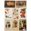 Image 1 : Santa Claus Holiday Greeting Postcards 50