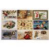 Image 2 : Santa Claus Holiday Greeting Postcards 50