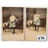 Image 2 : Series of 5 Early Nude Women Postcards