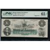 Image 1 : 1860s $1 Providence RI Obsolete PMG 65EPQ