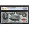 Image 1 : 1917 $2 Legal Tender Note PCGS 62PPQ