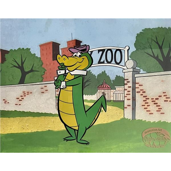 Hanna Barbera Wally Gator Sericel Animation Art Serigraph Cel