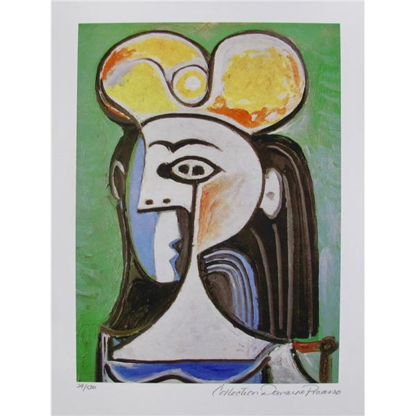 Girl with Black Hair Giclee