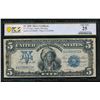 Image 1 : 1899 $5 Chief Silver Certificate PCGS 25