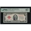 Image 1 : 1928D $2 Legal Tender Note PMG 67EPQ