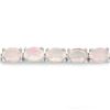 Image 2 : Plated Rhodium 8.73ctw Opal Bracelet