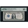 Image 1 : 1928A $1 Silver Certificate PMG 65EPQ