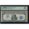 Image 1 : 1899 $5 Chief Silver Certificate PMG 45