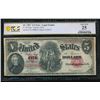 Image 1 : 1907 $5 Legal Tender Note PCGS 25