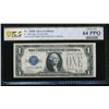 Image 1 : 1928B $1 Silver Certificate PCGS 64PPQ