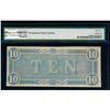 Image 2 : 1864 $10 T-68 Confederate PMG 64EPQ