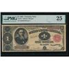 Image 1 : 1891 $1 Treasury Note PMG 25
