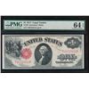 Image 1 : 1917 $1 Legal Tender Note PMG 64EPQ