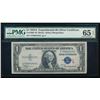 Image 1 : 1935A $1 Experimental R Silver Certificate PMG 65EPQ