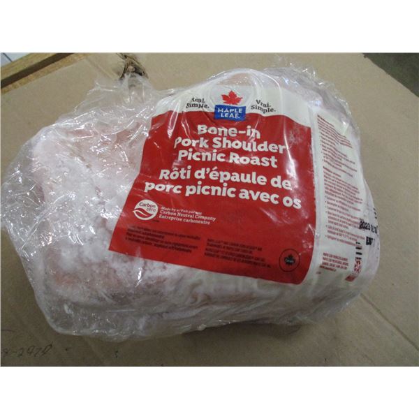 SHELF PULLS (AS IS):  BONE IN PORK SHOULDER PICNIC HAM (APPROX. $18.00)