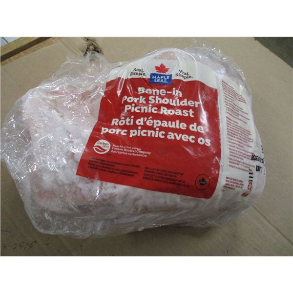 SHELF PULLS (AS IS):  BONE IN PORK SHOULDER PICNIC HAM (APPROX. $18.00)