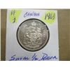 Image 1 : 1963 CANADA SILVER HALF DOLLAR