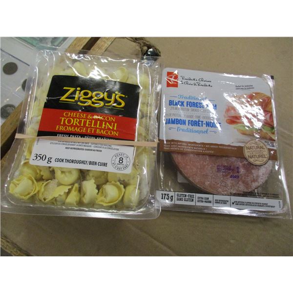 SHELF PULLS (AS IS):  TORTELLINI & BLACK FOREST HAM - 2 PACKS