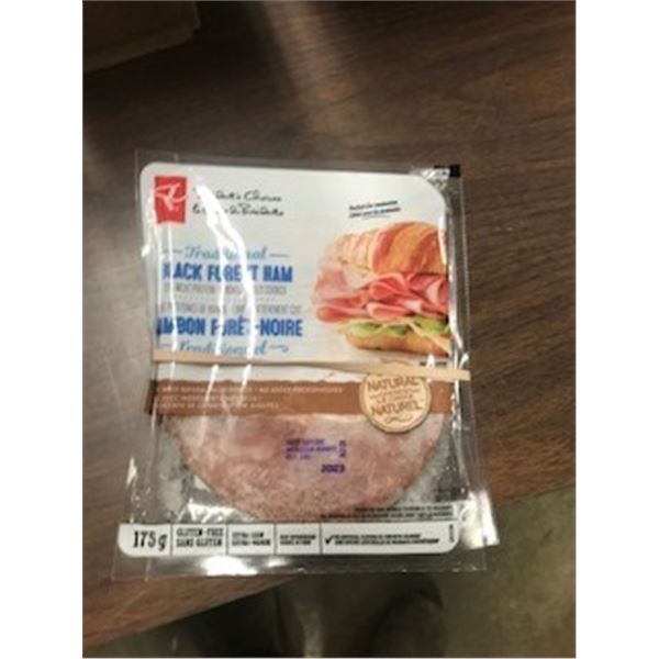 SHELF PULLS (AS IS):  BLACK FOREST HAM - 2 PACKAGES