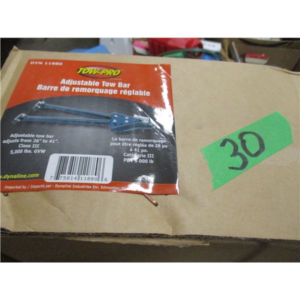 NEW:  CLASS 3 EXPANDABLE TOW BAR