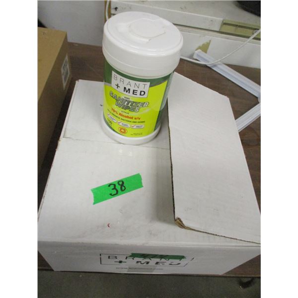 NEW:  BRENT MEDI WIPES (10 X 100 WIPES) - CASE