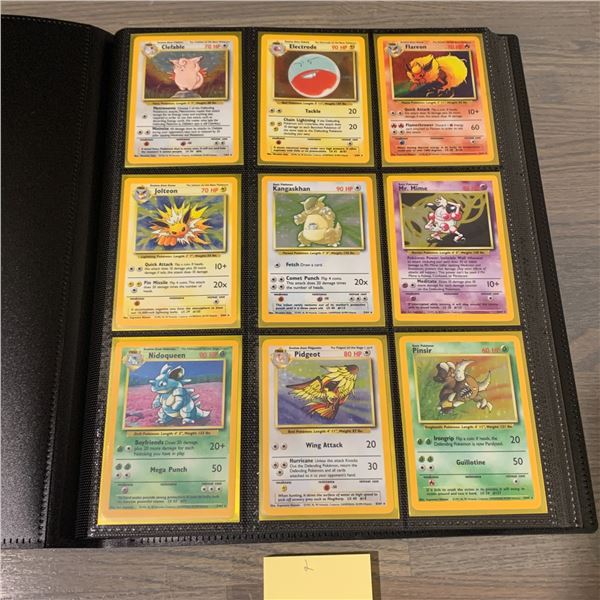 Complete No Symbol Error Jungle Pokemon Cards