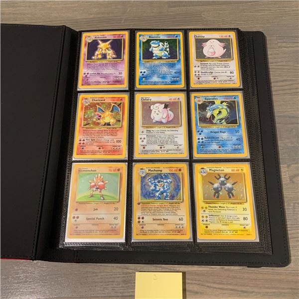 Base Set Master Set Vintage Pokemon cards