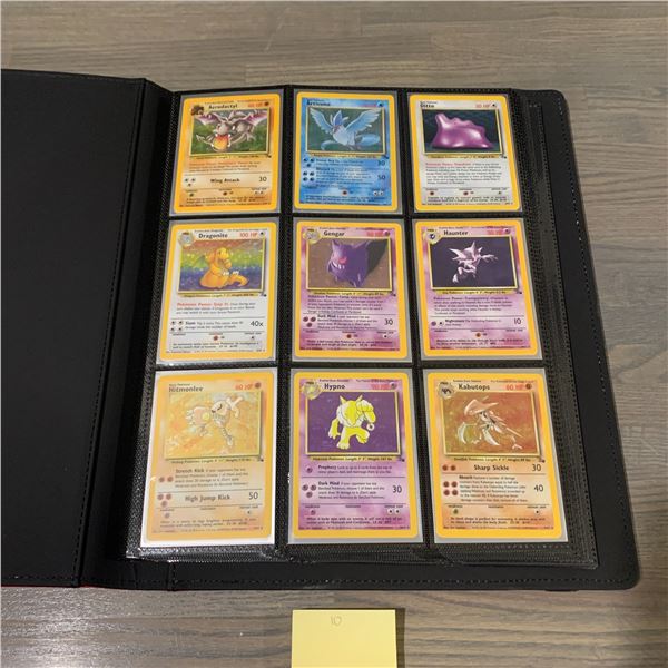 Fossil Pokemon cards vintage Master Set