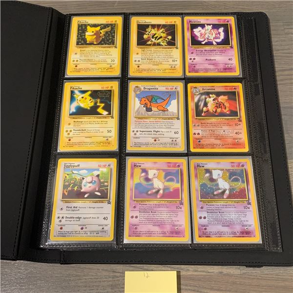 WOTC Pokemon Promo Binder, Prerelease, W stamp