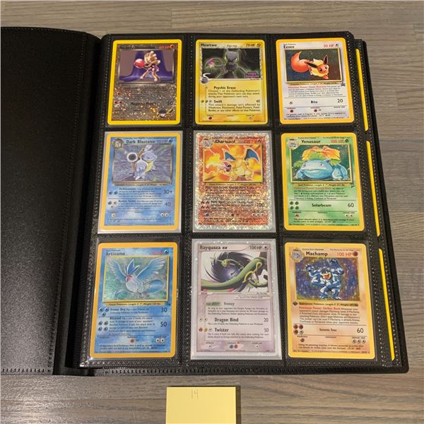 Huge Vintage and older Pokemon card binder