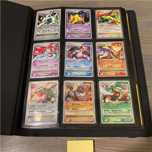 Older Pokemon Card Binder, LV X Pokemon cards